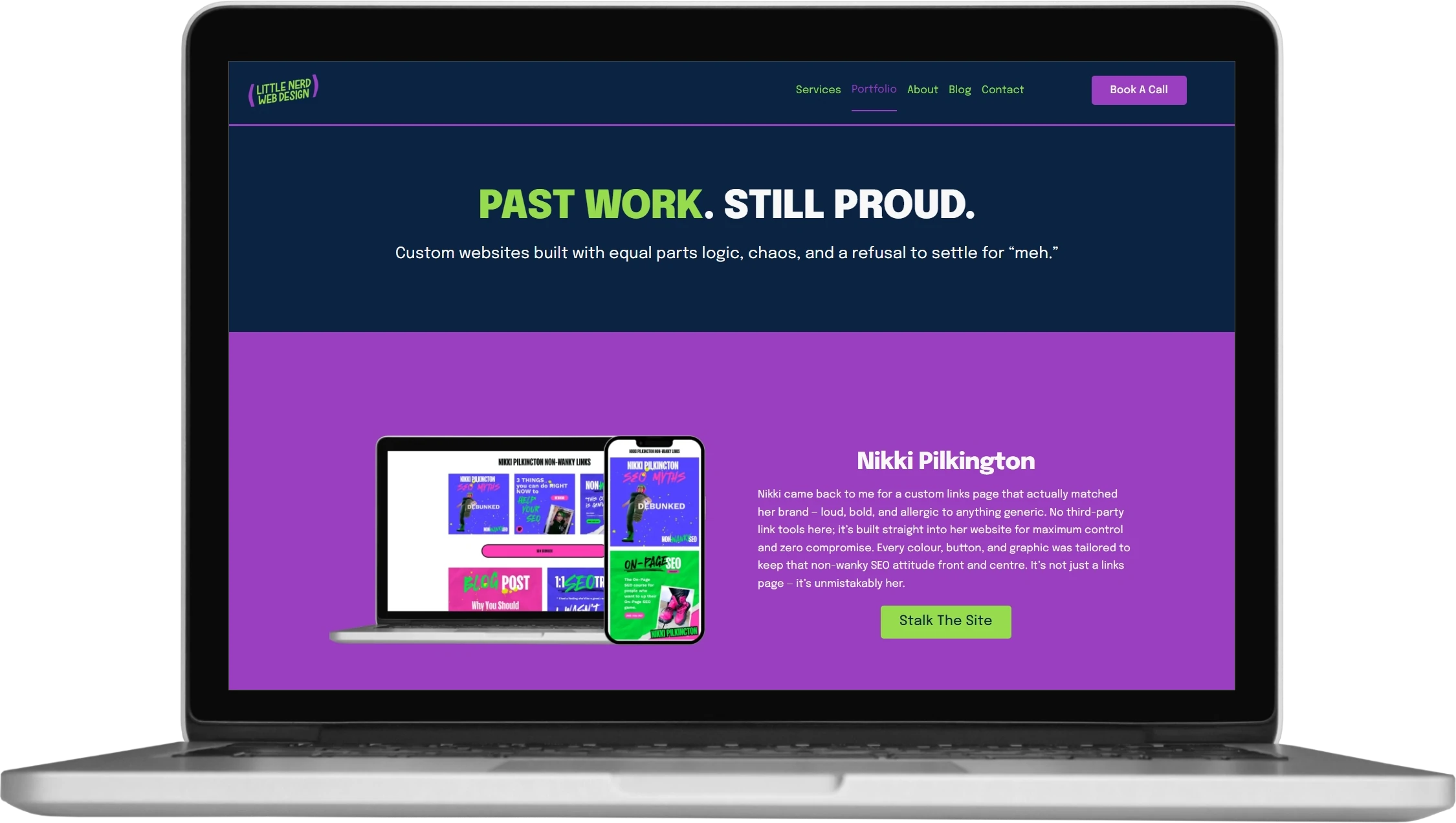 Portfolio - Little Nerd Web Design
