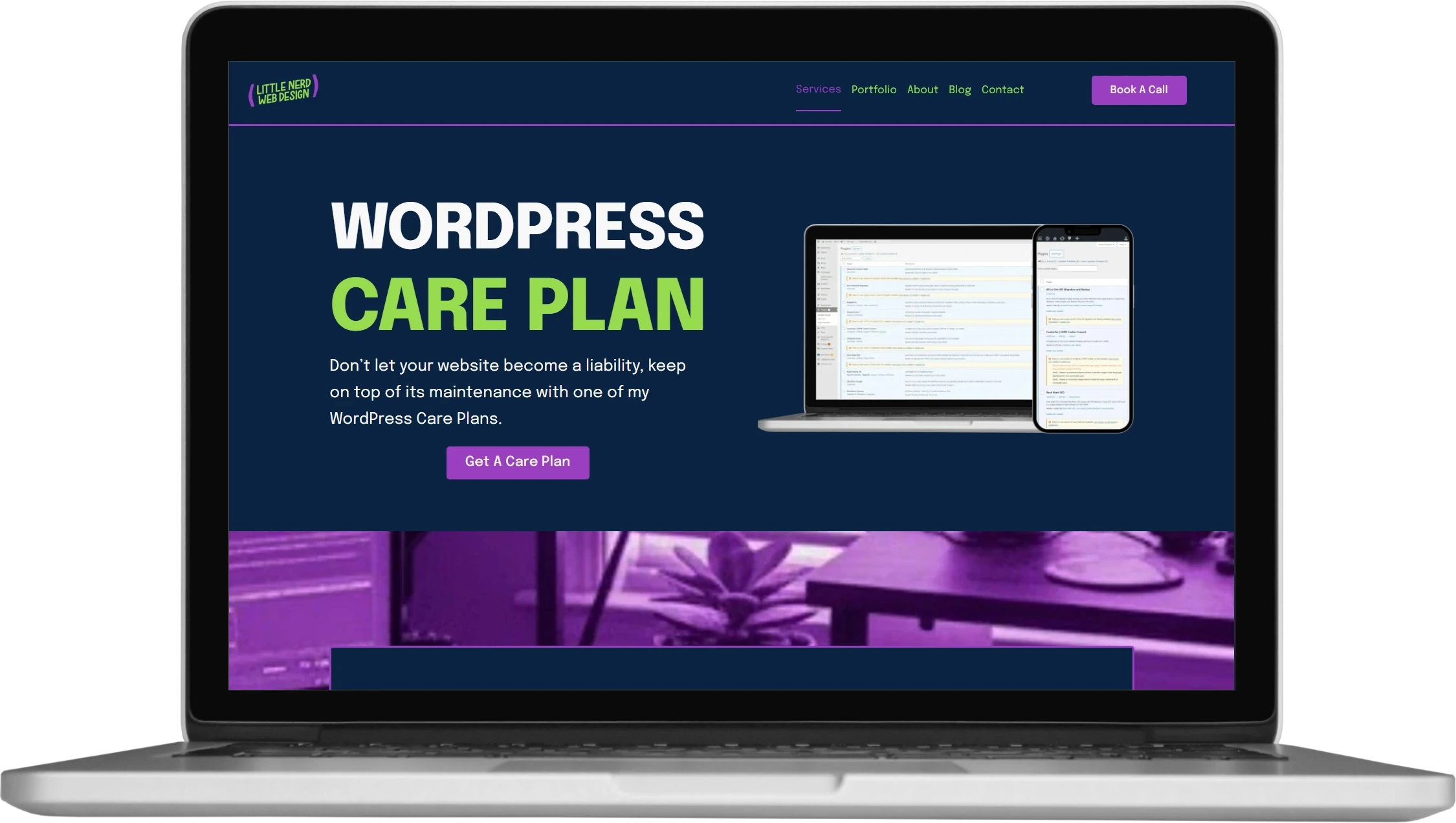 Website Care Plan by Little Nerd Web Design