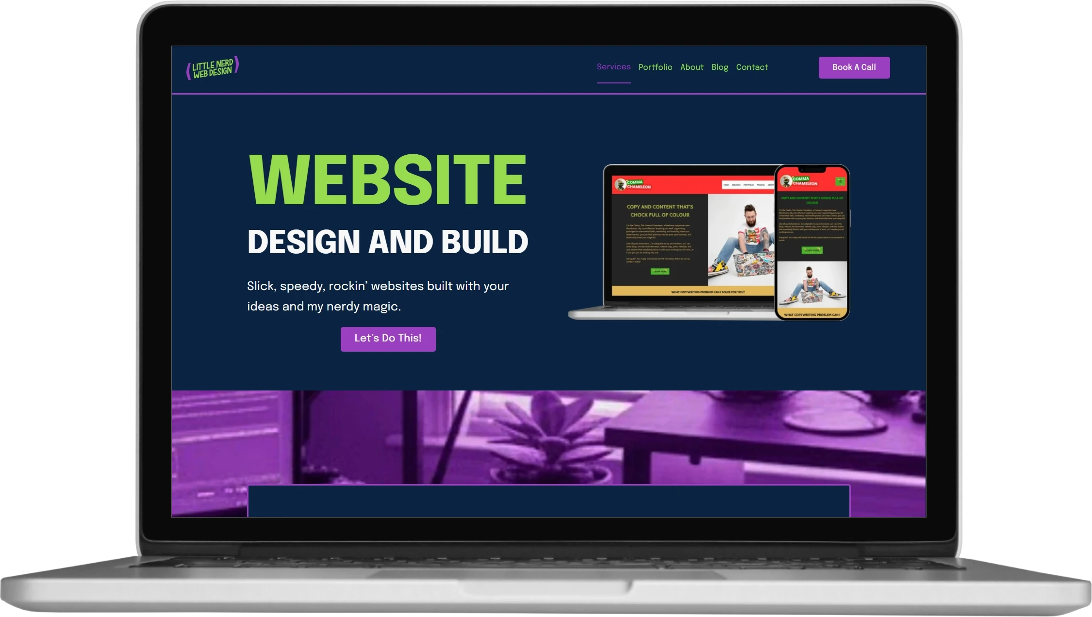 Website design and build by Little Nerd Web Design